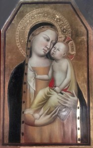 Vierge à l'enfant    d'après Taddeo Gaddi   